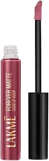 LAKMÉ Forever Matte Lip Colour, Long-Lasting Liquid Lipstick, Lightweight & Transferproof, Smudgeproof - Red Icon 5.6ml