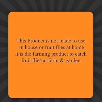 Chipku Pheromone Attractant Lure Only (Fruit FlyBactocera Dorcalis) Occurs in Mango, Zapota, Gauva, etc. Pack of 50, Trap