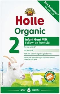 Holle Organic Infant Goat Milk Follow-on Formula 2, Pack of 6