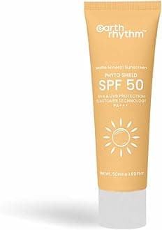 Matte Mineral Sunscreen SPF 50 with 9% Zinc Oxide for Daily Use | PA+++, Zero White Cast & Non-Sticky, Matte Finish | Men & Women | - 50ml