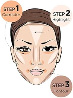 RPCC02 - Medium Dark : Rubykiss 3D CONTOUR Artist Cream Medium Dark #RPCC02