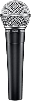 Shure SM58-CN Cardioid Dynamic Vocal Microphone with Cable