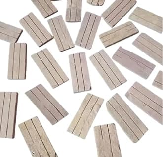 Subhsavitri Red Slate Pencil Bar, 1kg, Joint Slate, Earthy Finish