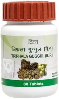 Patanjali Divya Triphala Guggul 80 tablets Pack by Patanjali