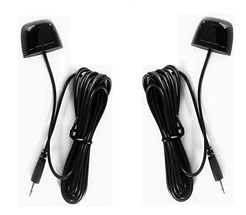 2-Pack Infrared IR Mini Blaster (Emitter) Extender for Logitech Harmony Smart Control Remote, Add or Replace an IR Mini Blaster