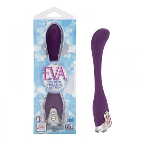 Waterproof Pulsating Multi Function E.V.A. Extreme Vibrating Action - Purple