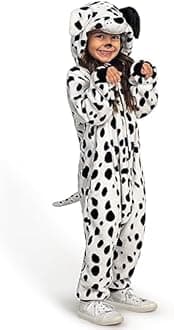 Spooktacular Creations - Kids Dalmatian Jumpsuit Halloween Costume Cosplay Costume