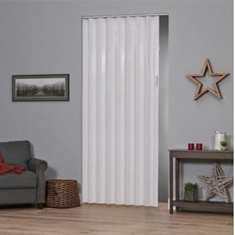 PVC Folding Door (Sliding Door) (Marble, W90CM x L200CM)