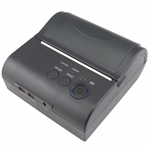 Radall 80lydd Black 80mm Thermal Receipt Printer Bluetooth Android Mini Bluetooth Printer