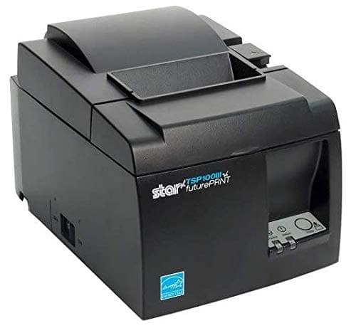 Uber Eats Compatible Receipt Printer TSP143IIIBI-230 GREY EU-UK - by PAC Supplies Global Ltd