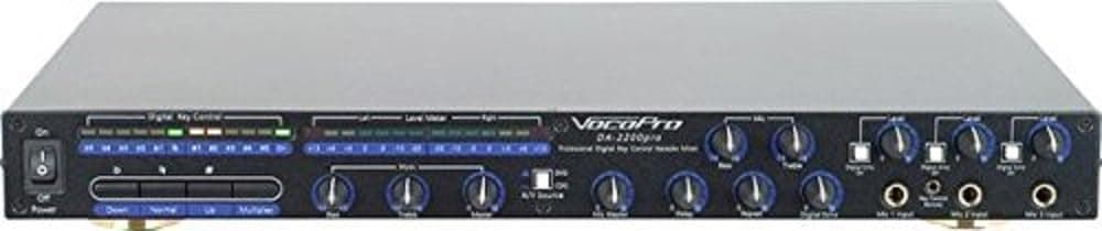 DA-2200Pro Professional Digital Key Control/Digital Echo Mixer