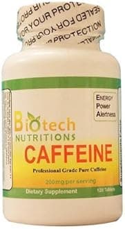 Caffeine Dietary Supplement, 120 Count
