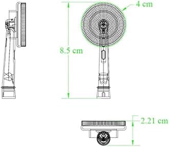 Facial Cleansing Brush Replacement Head Compatible with Oral b, Electric Toothbrush bases Waterproof Silicone Face Spin Brushes for Cleansing, Exfoliating, Deep Cleaning & Massaging