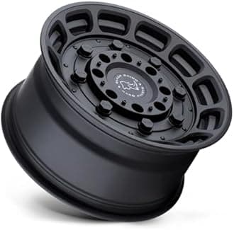 Black Rhino Hard Alloys WARTHOG 17X8.5 6X120 4.75 0mm MATTE BLACK - 1785WHG006120M67