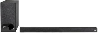 Signa S3 Sound Bar for TV & Wireless Subwoofer with Built-in Chromecast & Google Assistant, Low-Profile Design, Works with 8K, 4K & HD TVs, Bluetooth and Wireless Streaming
