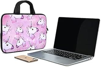 Baocool 11" 11.6" 12" 12.1" 12.5" inch Laptop Carrying Bag Chromebook Case Notebook Ultrabook Bag Tablet Cover Neoprene Fit Samsung Google Acer HP DELL Lenovo Asus (11 11.6 12.1 12.2 inch, Unicorns)