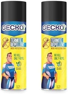 Shadow Securitronics Termite Repellent Spray | 100% herbal, Termite Spray For furniture | Wood Preservative and Termite, Borer, Insect Repellant Spray| For Home, Kitchen and Offices | Pack of 2 - FORMULATION 10X