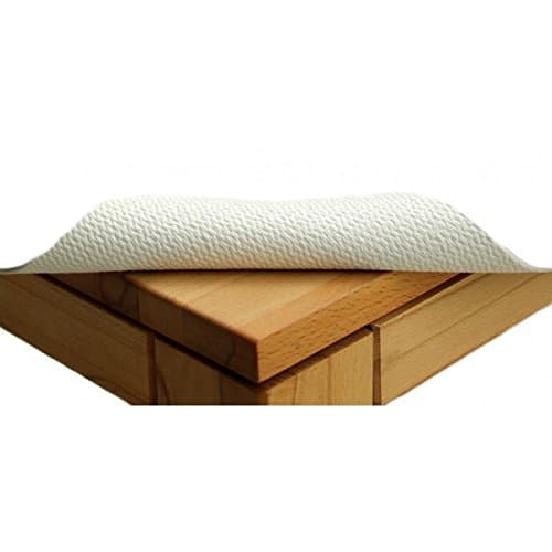 TextilDepot24 Table Mat Table Pad Rutschtfest Width 85 cm Choice of Length in White