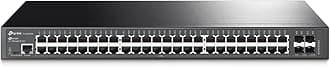 TP-Link Omada SG3452X | 48 Port Gigabit Switch, 4 x 10GE SFP+ Slots | L2+ Smart Managed | Omada SDN Integrated | IPv6 | Static Routing | Support QoS, IGMP & LAG | 5 Year Manufacturer Warranty
