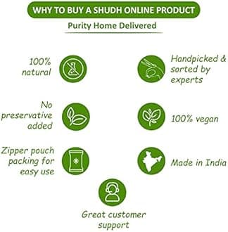 Shudh Online Black Kaunch Beej Powder, Konch Seed, Alkushi (500 Grams), Kala Koch ke Beej, Kauch, Mucuna Pruriens, Velvet Beans, Kapikachhu, Cowitch, Cowhage