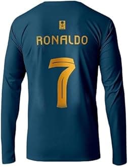 Ronaldo Jersey for Boys and Mens 2025/26 (CR7 Fans Jersey Special Version)(10-11Years,Multicolor-23)