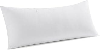 MIULEE 14x36 Inch Throw Pillow Insert Premium Throw Pillow Virgin Microfiber Stuffer Rectangle Pillow for Sofa Bed Couch