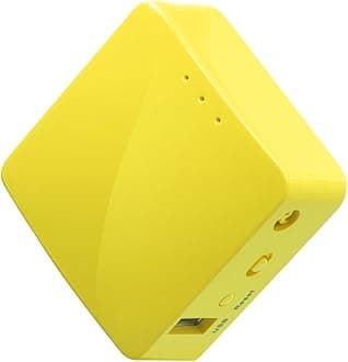 GL.iNet USB GL-MT300N-V2 (Mango) Wireless LAN VPN Travel Router Repeater Bridge 11n/g/b High Performance 300Mbps 128MB RAM, Compact, Hotel, Openwrt Install, OpenVPN/WireGuard Client and Server Install, Japanese Setting Screen