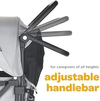 Larktale Caravan V3 Stroller, 2-Seater Kids Wagon, 207 lb Capacity, Avalon Gray