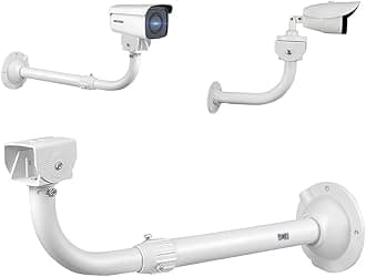 CCTV Security Camera Mount Bracket, Telescopic Adjustable Universal Wall Mounting Bracket