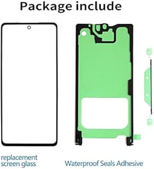 for Samsung Galaxy S22 Screen Replacement,Replacement Screen for Galaxy S22 Series 6.1 inch,Glass Replacement Kit with Repair Tools,Waterproof Adhesive(NO OLED & Touch Digitizer)