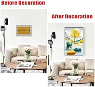 Electrical Panel Cover Decorative, Breaker Box Cover Decorative, Meter Box Decorative Painting, Wall Mounted Hide Fuse Box Cover Cabinet(D,50x60cm/20x24in)