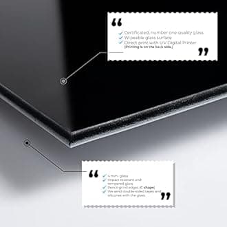 Tempered Glass Kitchen Backsplash, Stove Back Cover, Stove Splashback, Cutting Board, Kitchen Sink Splash Guard, Home Wall Decor (30x14'')