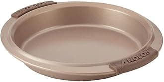 Anolon 59940 9" Round Cake Pan Steel, Alloy, Bronze