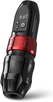 Xnet Titan Tattoo Machine with 42mm Grip - Rotary Tattoo Cartridges Pen 2400mAh Battery Power Tattoo Gun with Coreless Motor Digital LCD Display Tattoo Supply for Professional Tattoo Artists