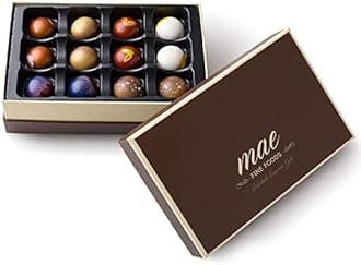 12 Classic Gourmet Chocolate Bonbons