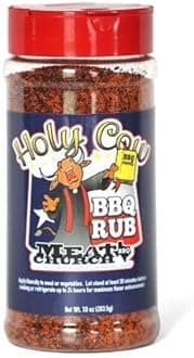 Meat ChurchRub & Seasoning 10.5-12oz (Pack of 3) Select Flavor (Holy Cow BBQ Rub 10.5oz)
