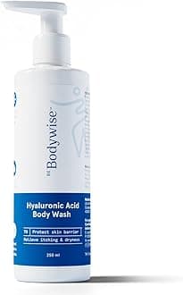 Hyaluronic Acid Body Wash with Aloe Vera Extract | Deep Cleanses Skin & Provides Intense Hydration to Skin| Gentle and Suitable for All Skin Types | 250ml