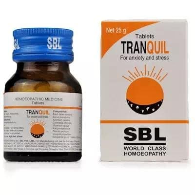 TRANQUIL TABLET 25 GM SBL
