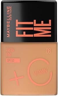 New York, Fit Me Fresh Tint SPF 50 with Brightening Vitamin C, 08