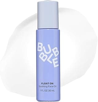 Float On Soothing Face Oil - Lightweight, Hydrating Facial Oil to Help Soothe & Calm Skin - Enriched with Safflower Oil and Prickly Pear - Skin Care Suitable for All Skin Types (30ml)