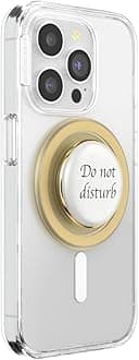 PopSockets Phone Grip Compatible with MagSafe, Phone Holder, Wireless Charging Compatible - Resin DND