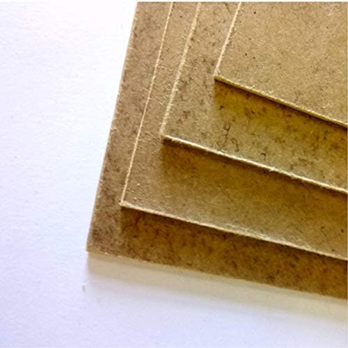 1 x Thin MDF Sheet/Panel - Size A5 (148 x 210mm)