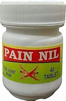 AYURVEDIC GH PAIN NIL TABLETS PACK OF 10 BOTTLES.