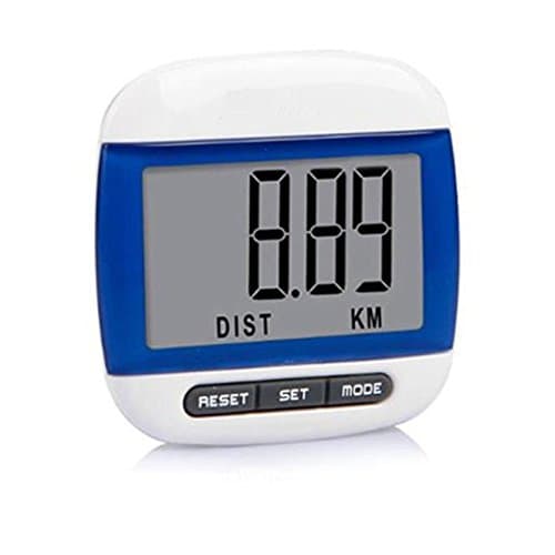 Healthy Care 667 Multi-function Pocket Pedometer Step Counter(Blue)