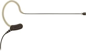 Shure MX153B/O-TQG Omnidirectional Earset Headworn Microphone, Black