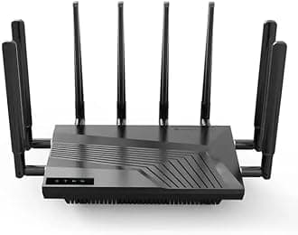 SE06 Pro Max 5G router with External Antennas WiFi 6 AX | Qualcomm Snapdragon X65 Chipset | Ultra-Fast 5.8 Gbps | 4G LTE Cat19 | High-speed Internet | 128 connections | 1 year warranty