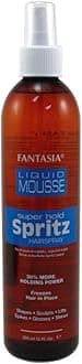 Fantasia Spritz Liquid Mousse 12 Ounce Pump (Super) (354ml) (2 Pack)