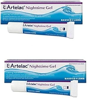 2 x Artelac Nighttime Gel 10g - Deep Night Hydration for Persistent Eye Dryness