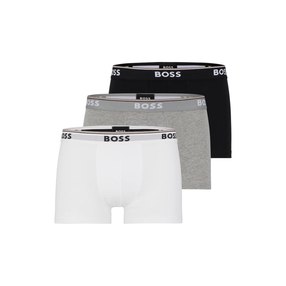 BOSS Men's 3-Pack Cotton Trunk