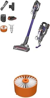 Powerseries Extreme Cordless Stick Vacuum Cleaner for Pets, Purple with Replacement Filter (BSV2020P & BSVF1)